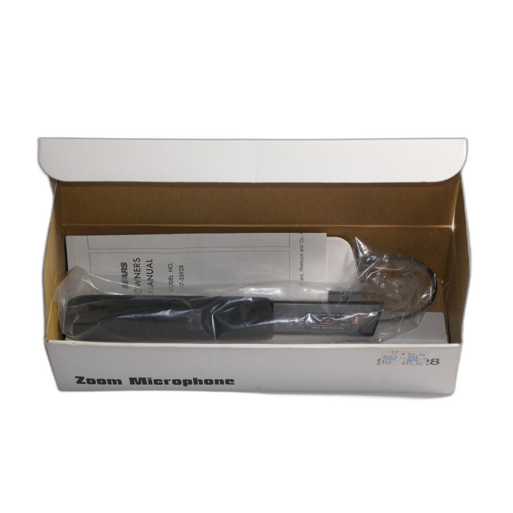 Sears Zoom Microphone for Camcorder #5753928